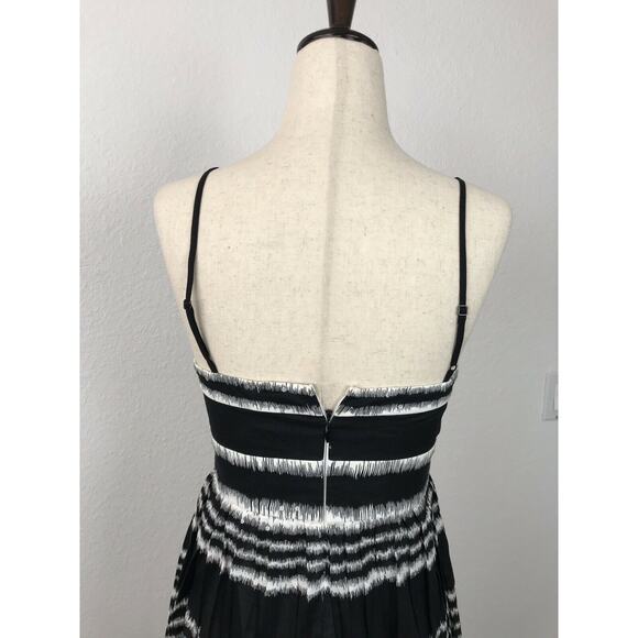 BCBGMaxAzria Pleated Tank Dress Sequin Tulle - Picture 8 of 11